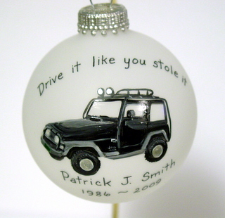 Custom Ornament from Jeanne Rae Crafts