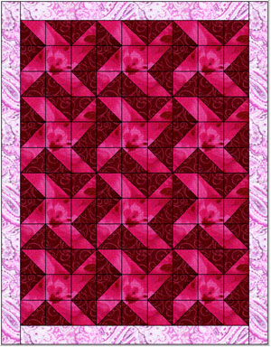 Eccentric Star Quilt