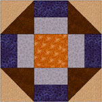 Grecian Square quilt block