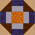 Grecian Square quilt block