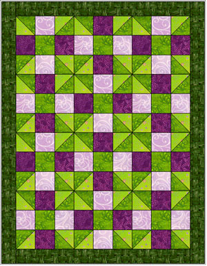 Calico Puzzle Quilt