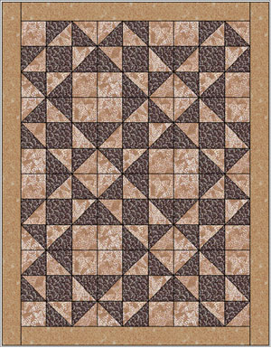 Split Nine Patch Quilt