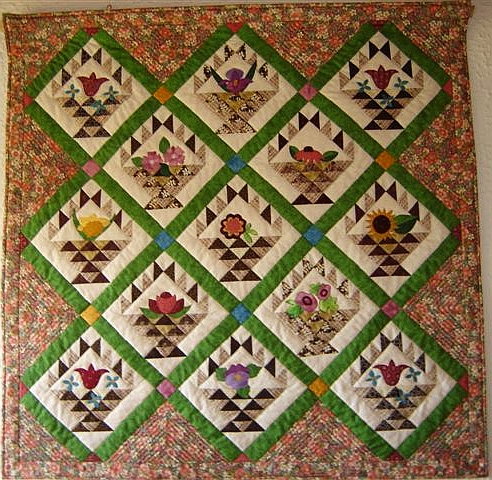 Batrice Marotte's Bonny Baskets Quilt