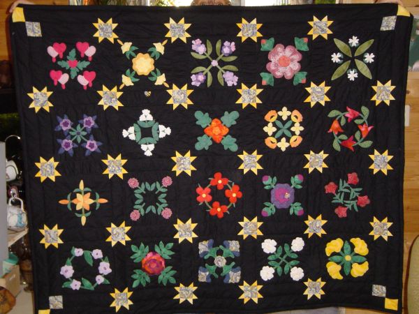 Marja's Twilight Garden Quilt