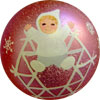 Baby Snowflake on Rose Ball