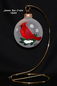 Cardinal Ornament