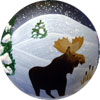 Moose Ornament