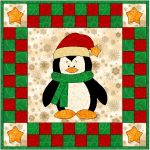 My Stars Penguin Quilt