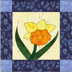 January Block - Daffodil