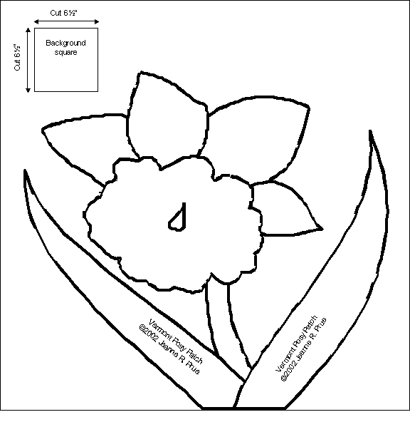 Daffodil pattern