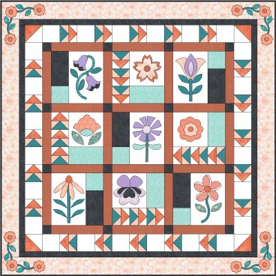 Sparkle Garden Quilt