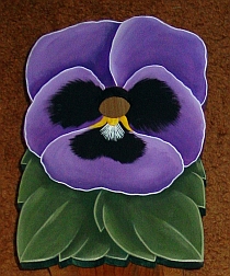 Pansy Birdhouse from Wildflower Wood