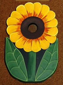 Sunflower Birdhouse from Wildflower Wood