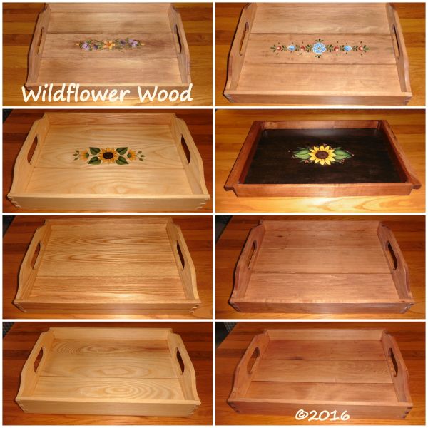 Trays from Wildflower Wood